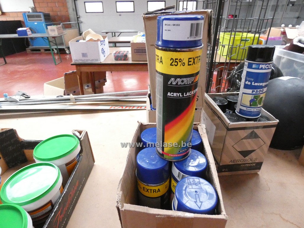Acryl lakspray "blauw"