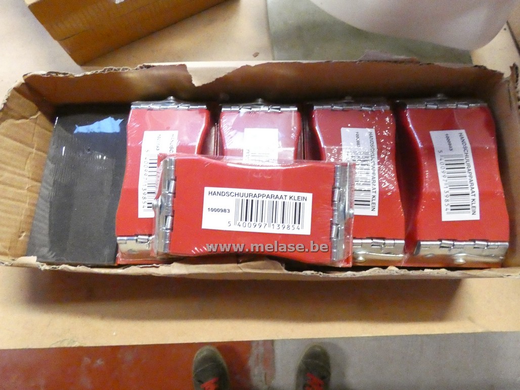 Schuurblokken "rubber"