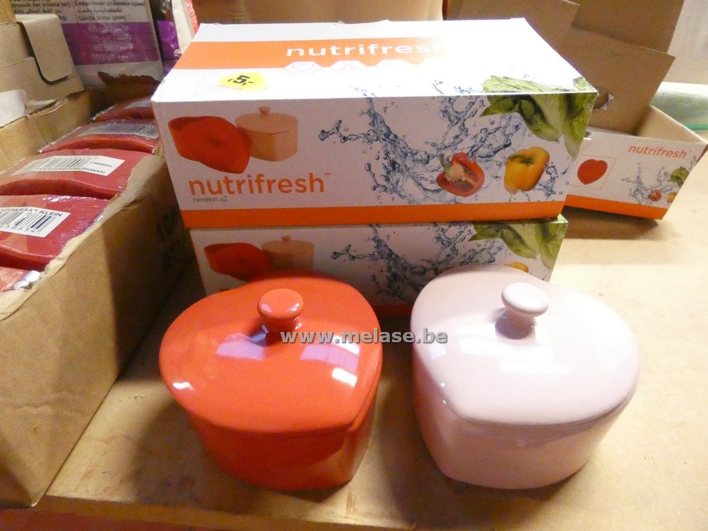 Kleine kookpotjes "Nutrifresh - hartjes"