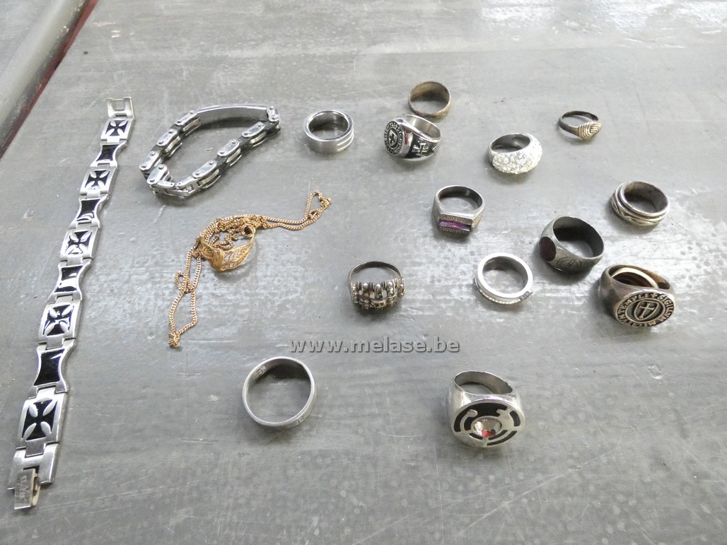 "Zilveren" ringen