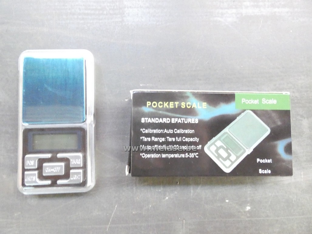 Pocketweegschaal "groen"