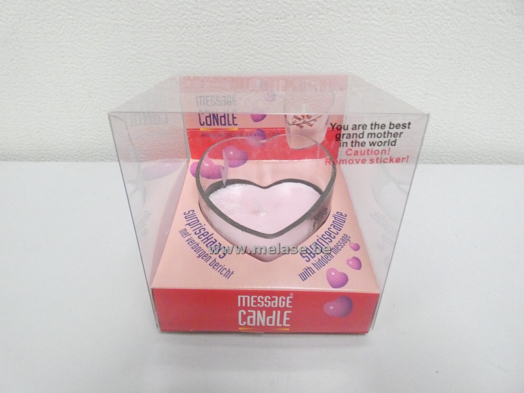 Geurkaarsen "roze hartjes"