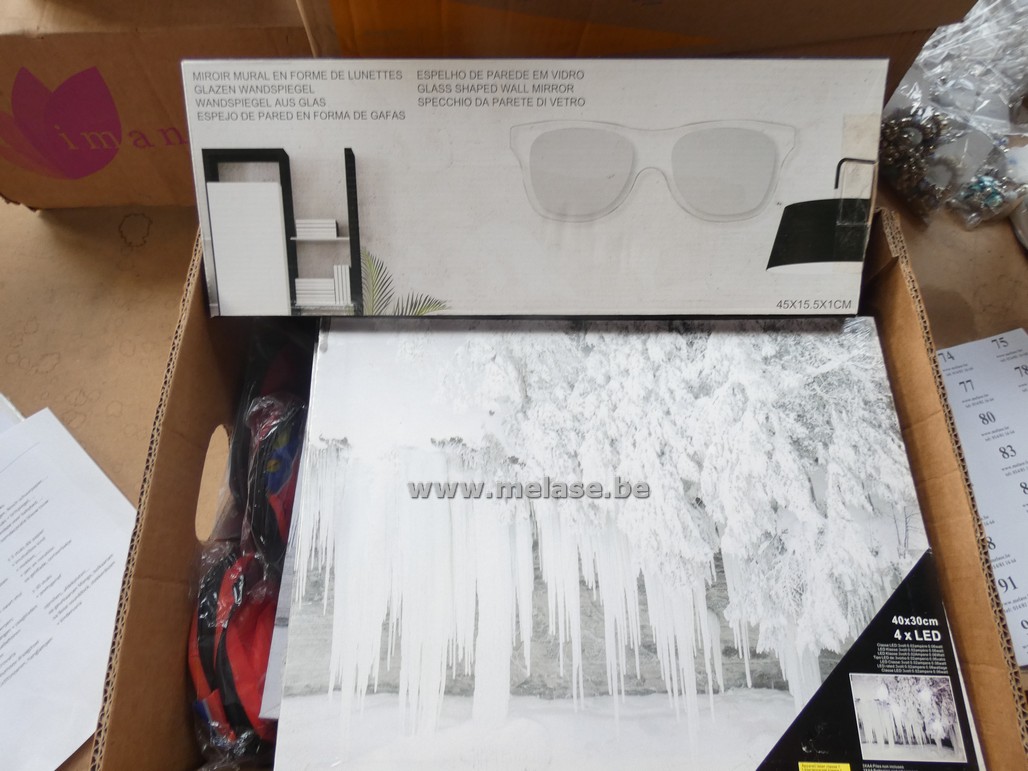 LED kaders +/- 11 stuks