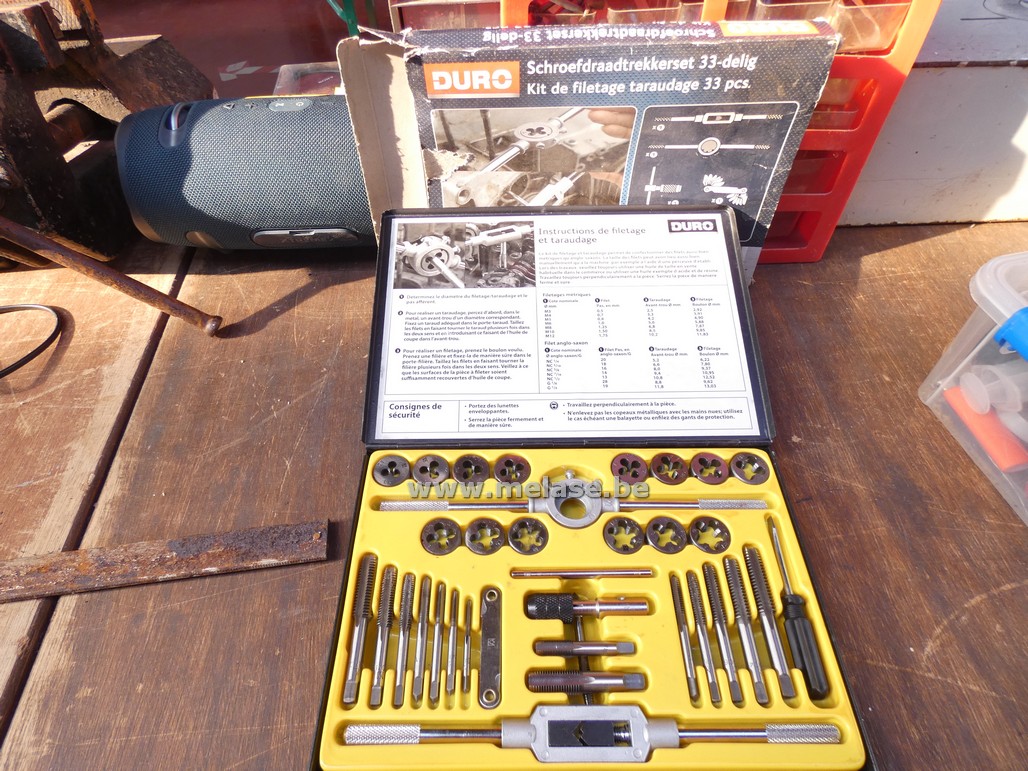Schroefdraadtrekkerset "Duro"