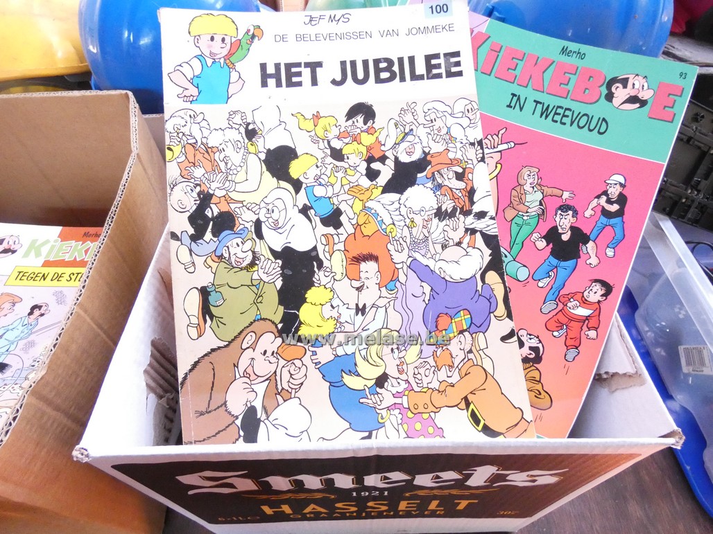 Strips "Jommeke & Kiekeboe"