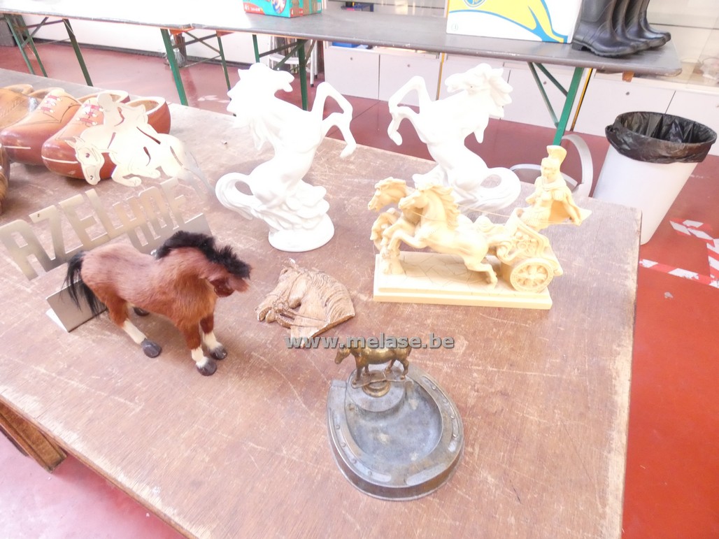 Decoratievaria "paarden"