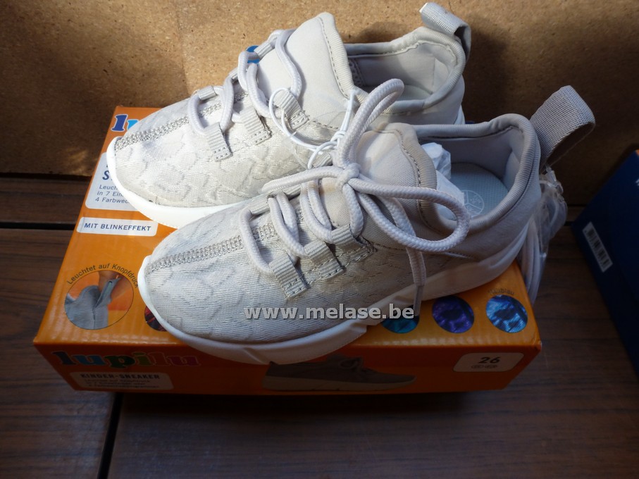 Kindersneaker "grijs"