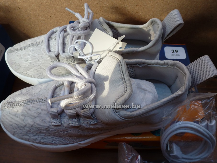 Kindersneaker "grijs"