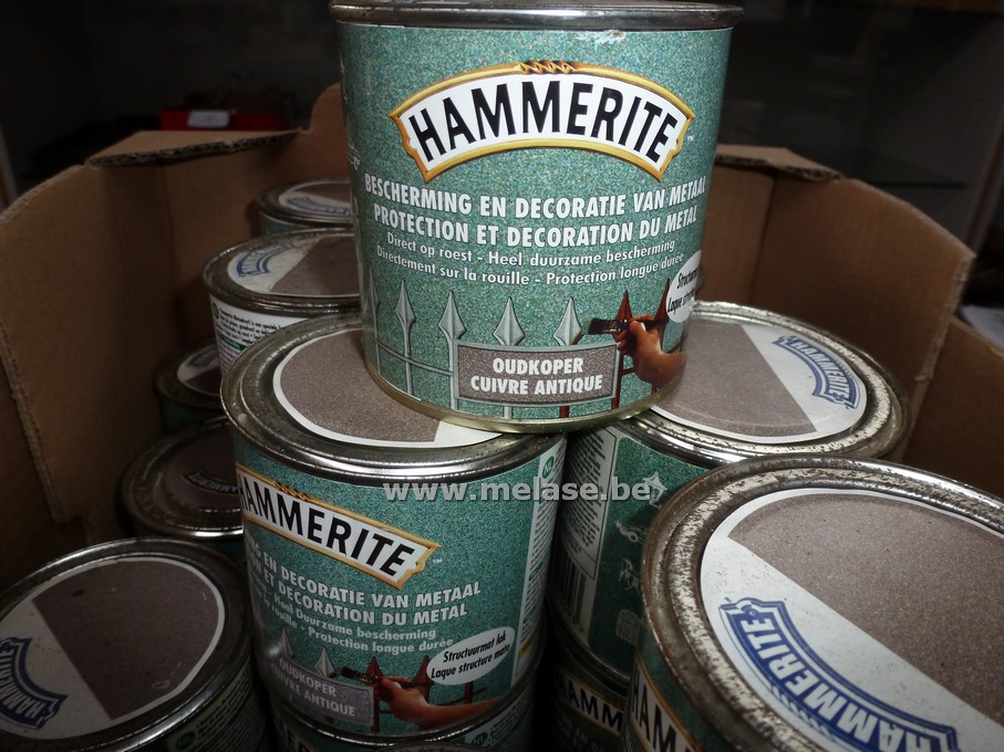 Decoratieverf "Hammerite"