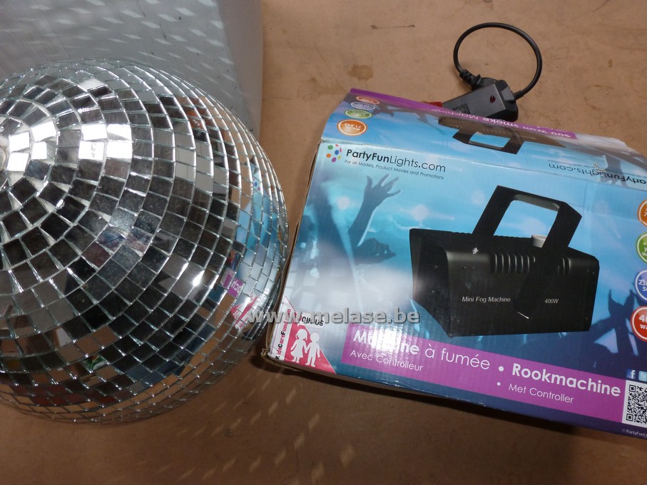Discobal + rookmachine met controller