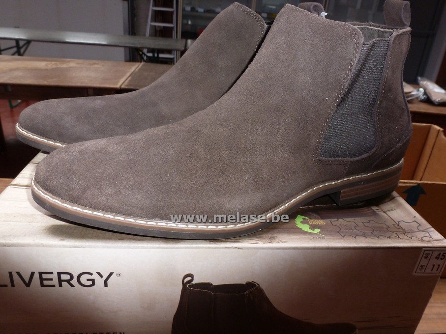 Herenbottines "bruin - daim"