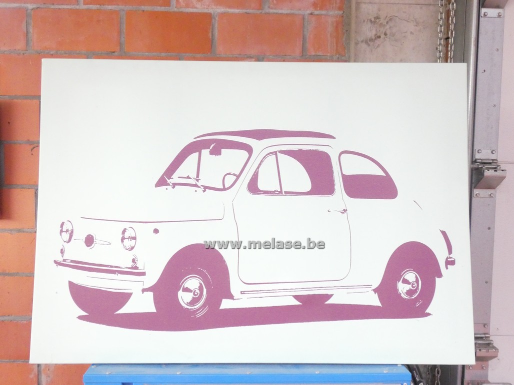 Canvas "Fiat 500"