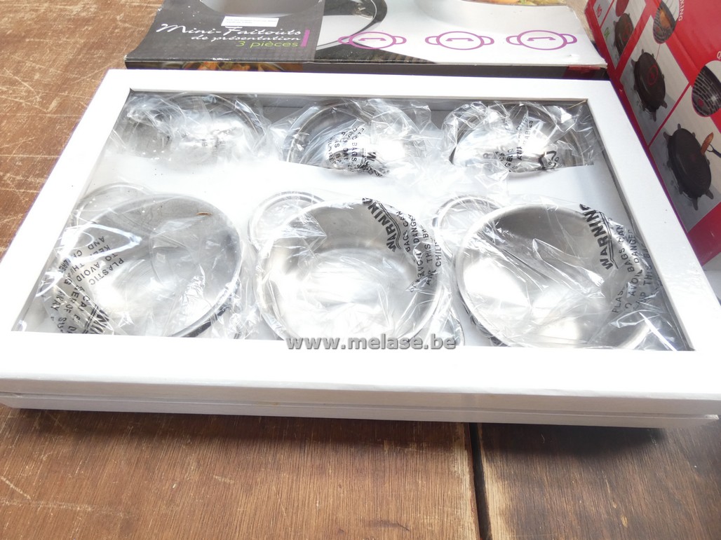 Mini kookpan met deksel "RVS"