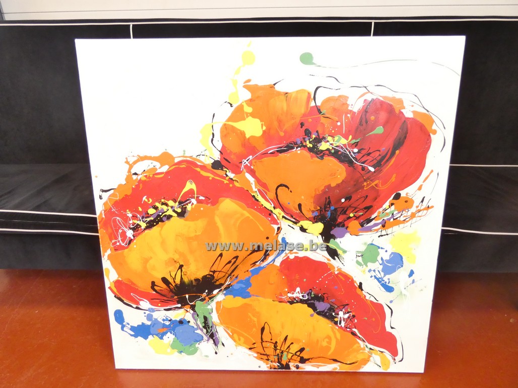 Canvas "bloemen"
