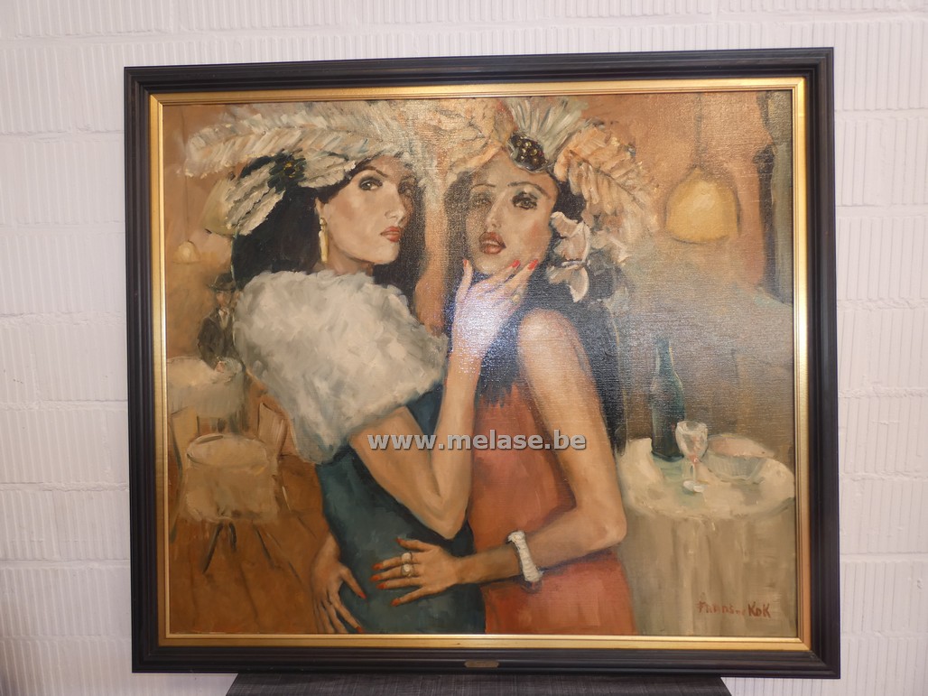 Schilderij "Danscafé"