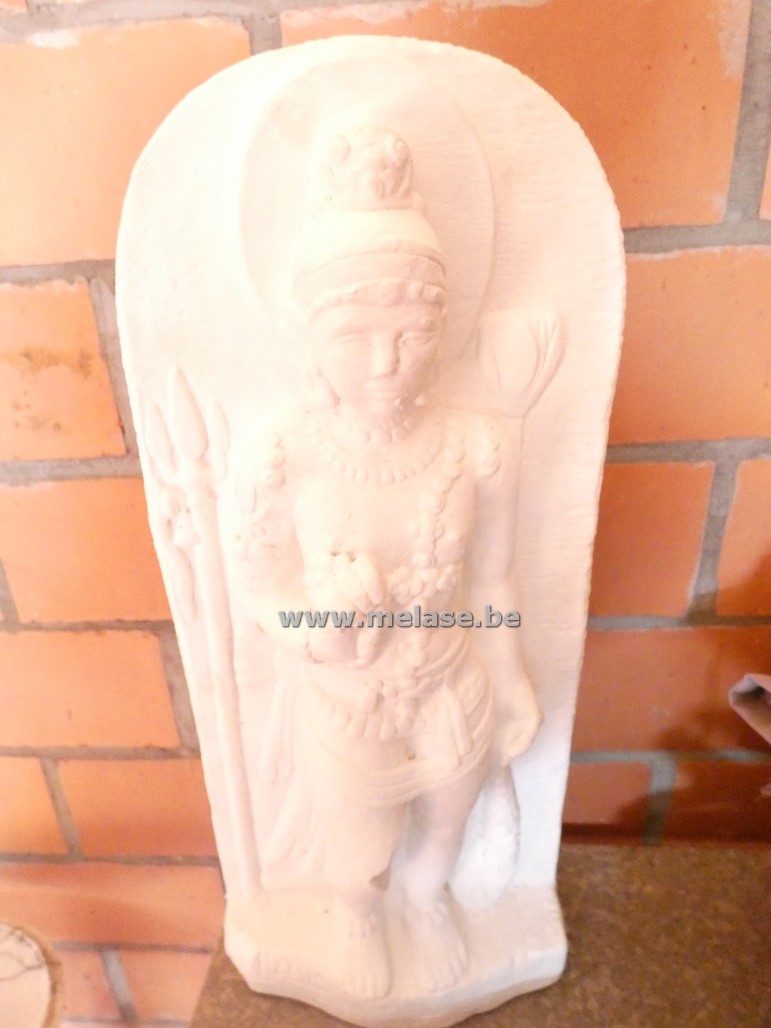 Wanddecoratie "oosterse dame"
