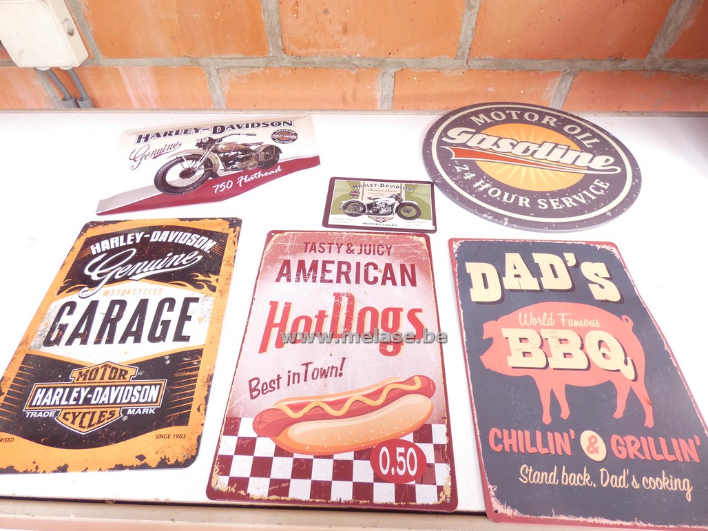 Decoratie/reclamebordjes