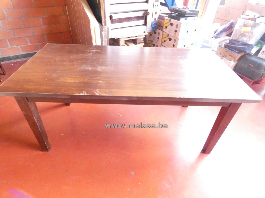 Houten tafel
