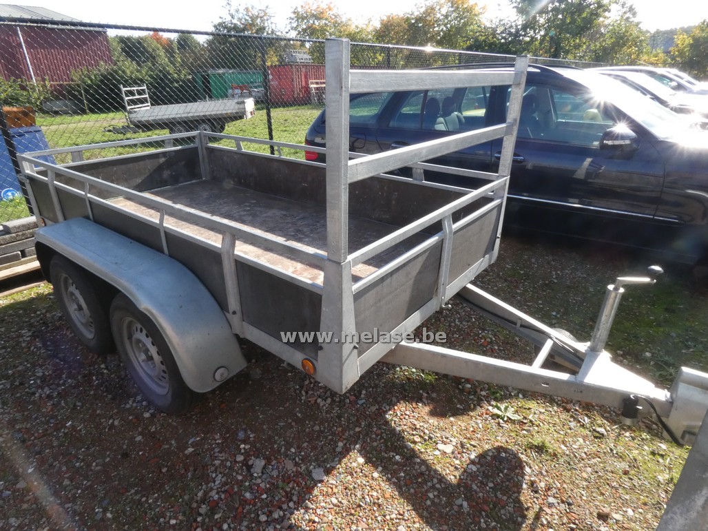 Aanhangwagen dubbelas