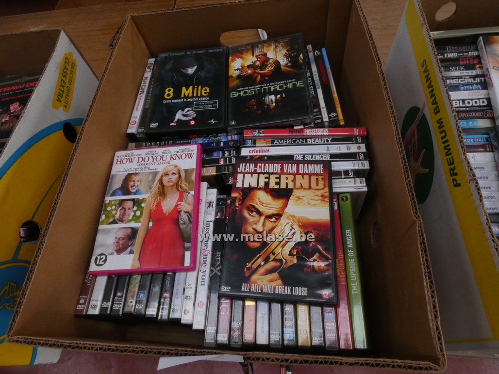 Doos DVD's