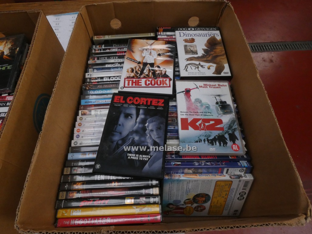 Doos DVD's