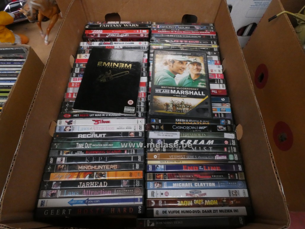 Doos DVD's