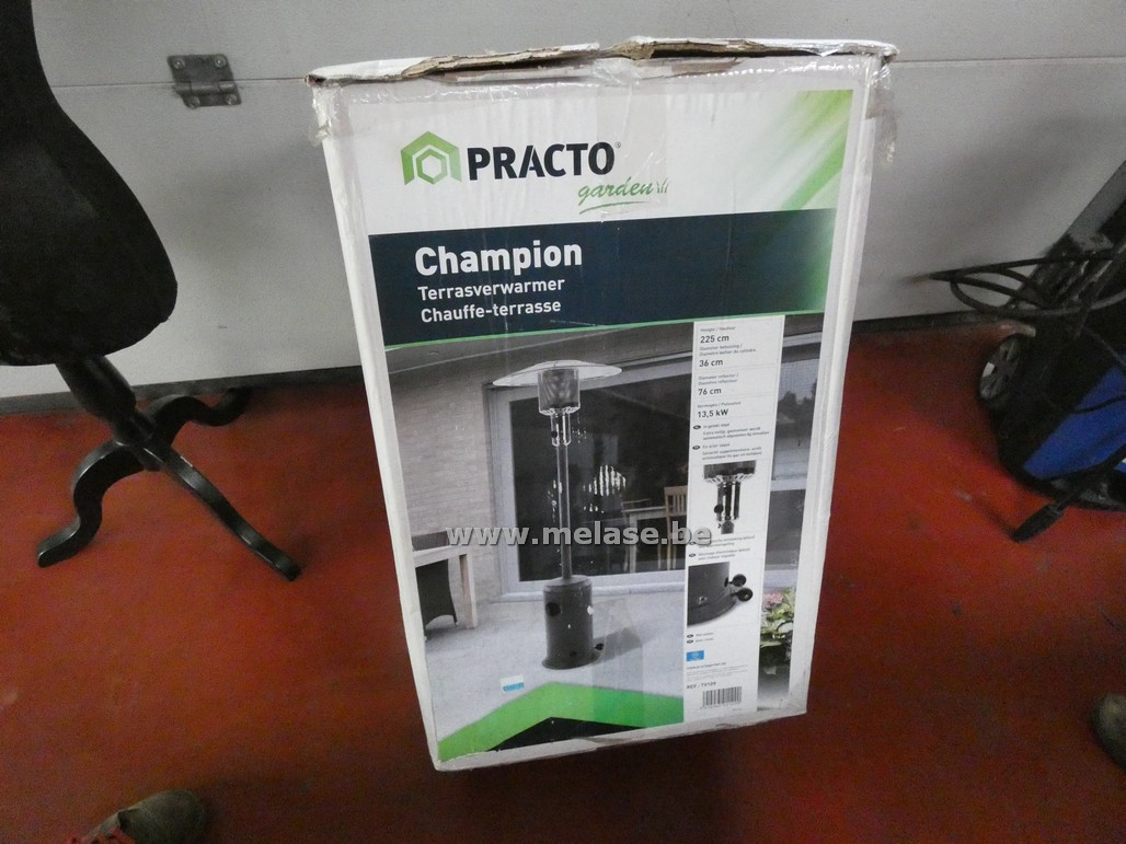 Terrasverwarmer "Champion - Practo Garden"