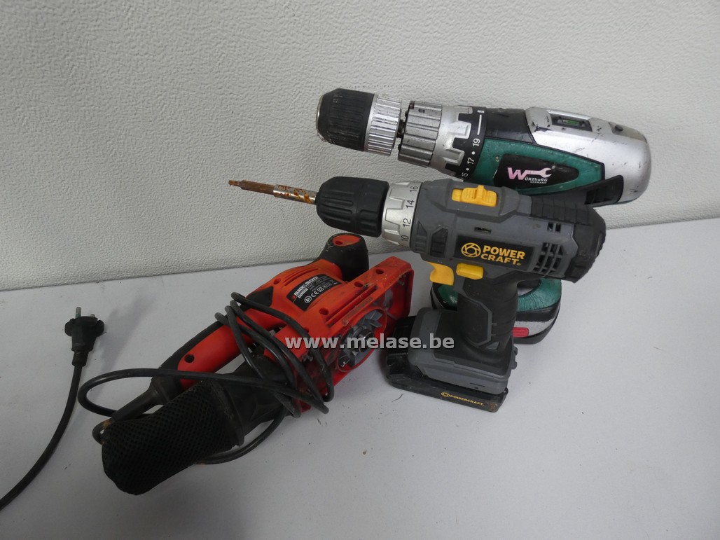 Schroef/boormachines "Wurzburg - PowerCraft"