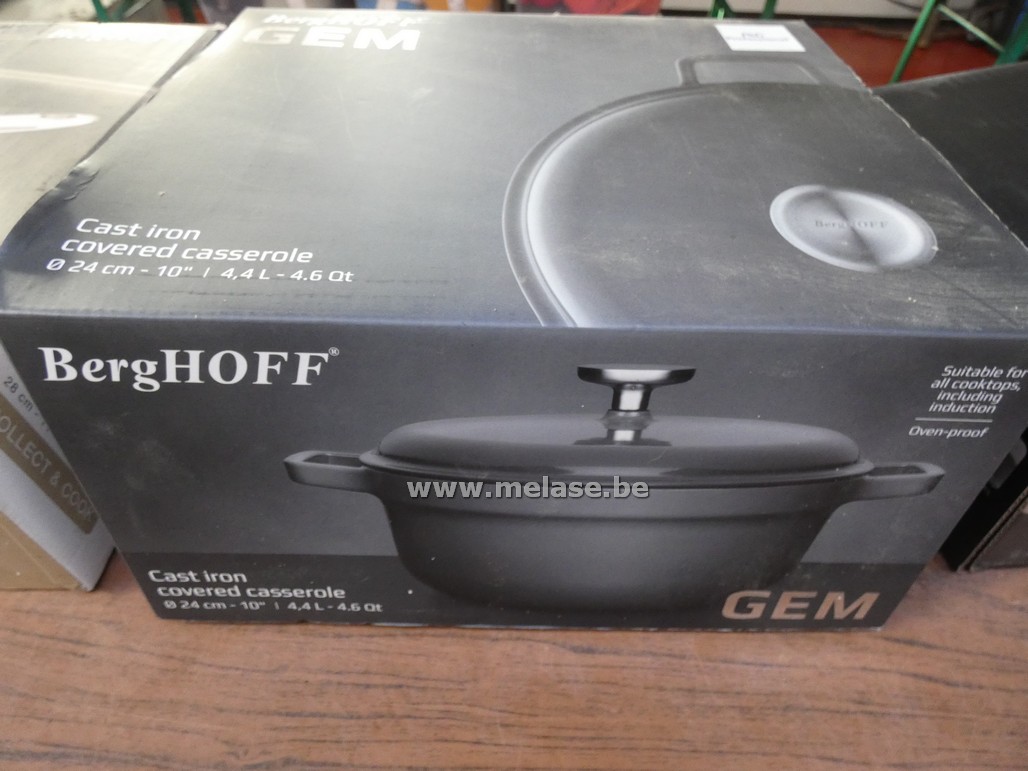 Gietijzeren kookpot met deksel "Berghoff"