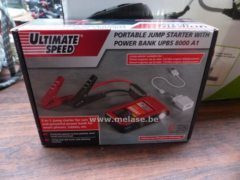 2 in 1 jumpstarter "Ultimate Speed"