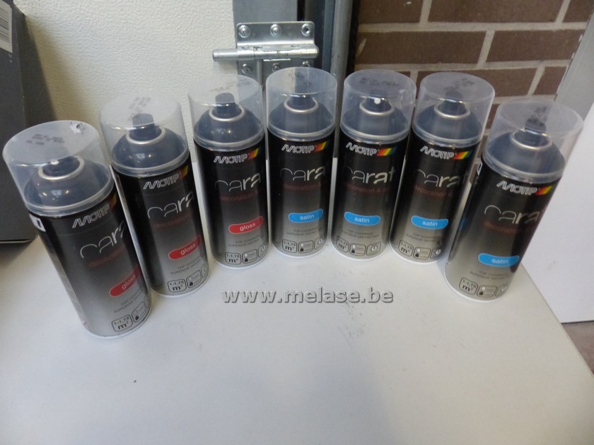 Spuitbussen "Motip Carat Satinx gloss"