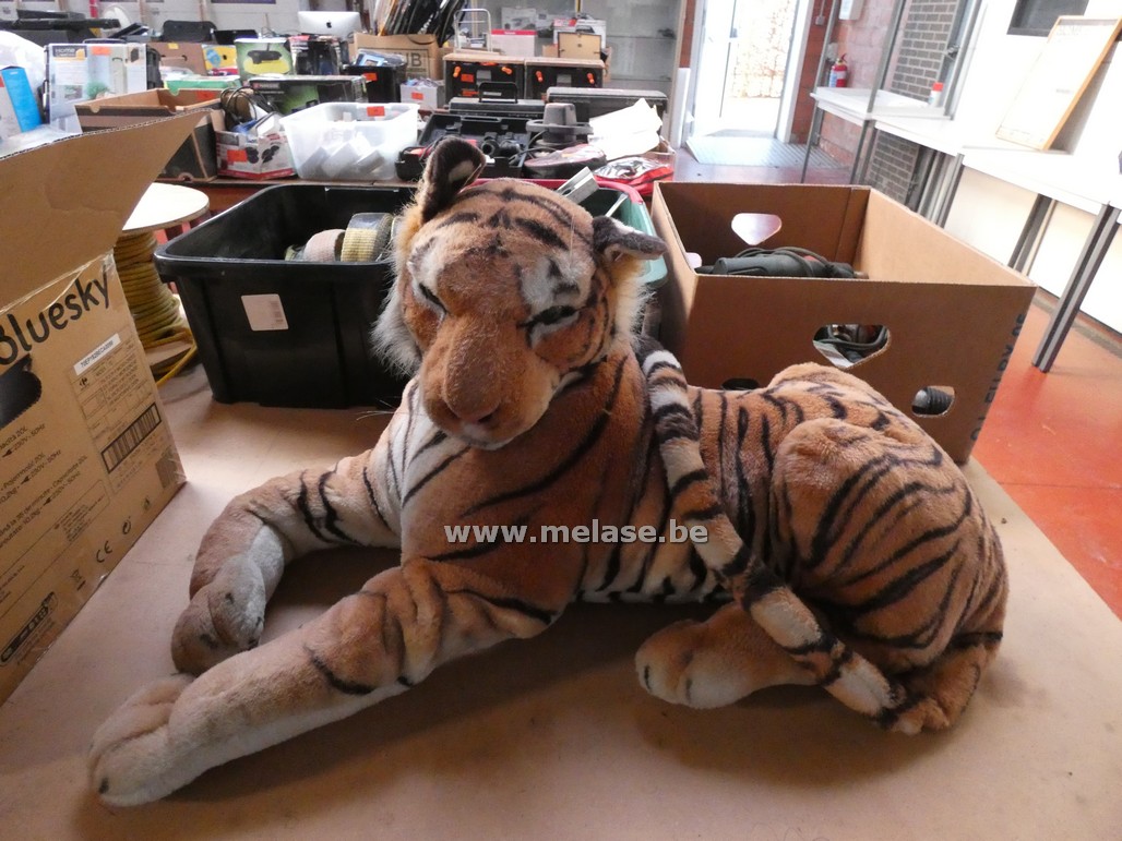 Pluchen tijger