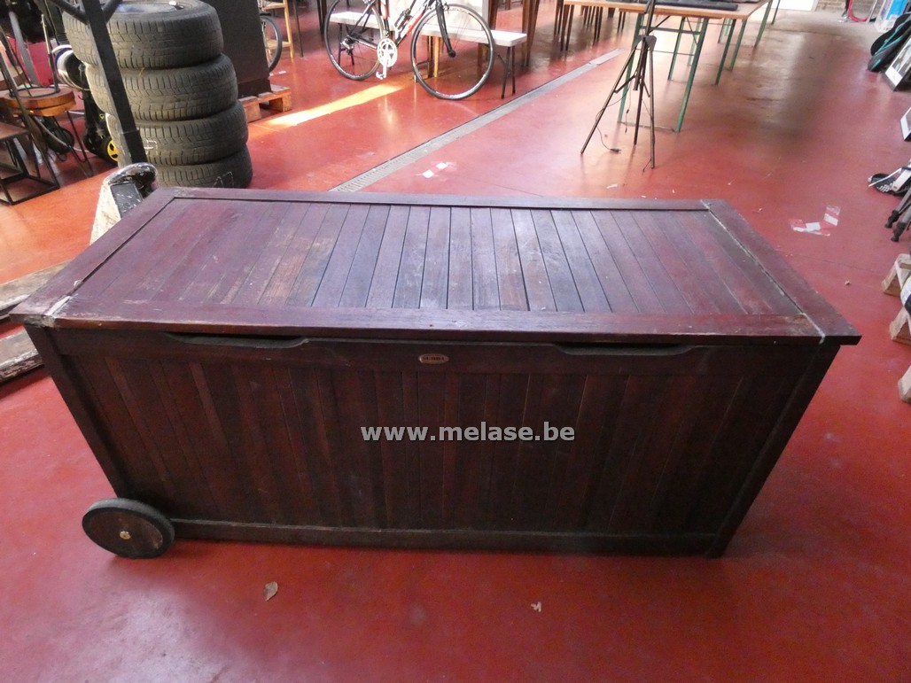 Houten koffer 