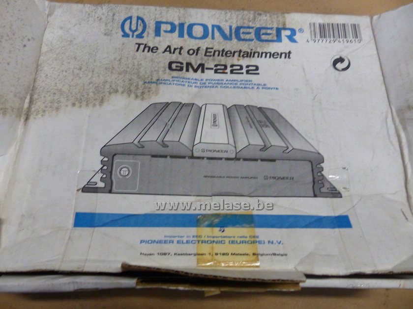 Versterker voor auto "Pioneer"