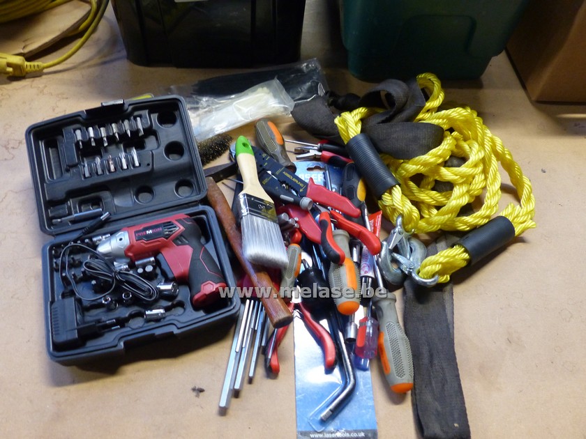 Bak klein gereedschap