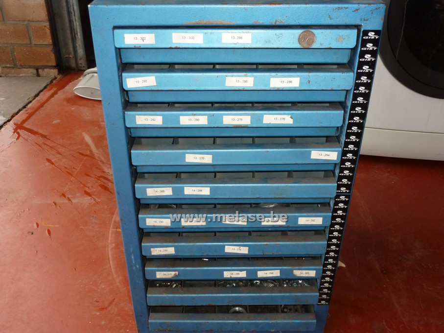 Metalen gereedschapskast