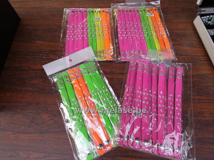 Armbanden "Fluo"