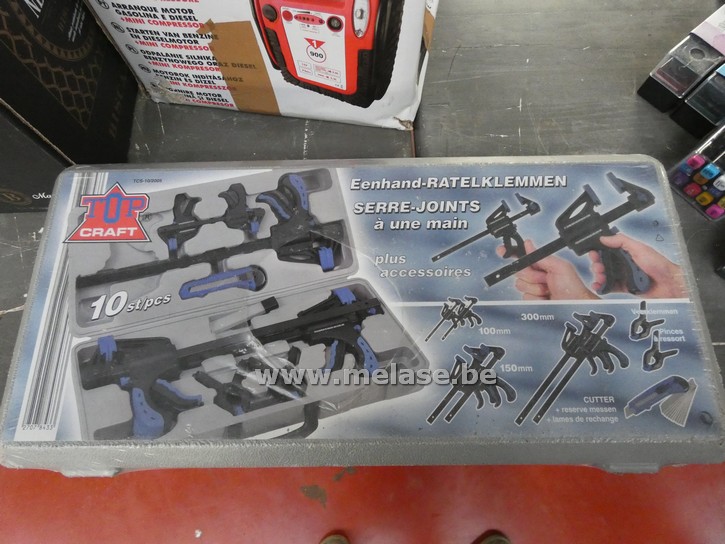 Eénhands ratelklemmen "TopCraft"
