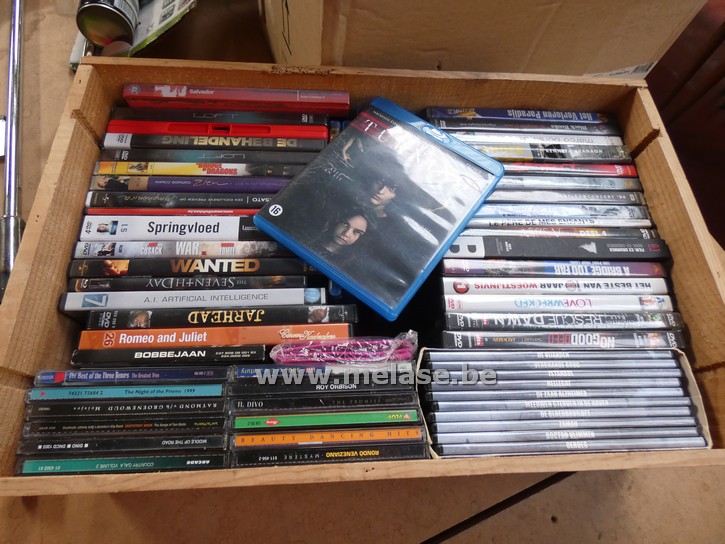 DVD's en Blu Ray
