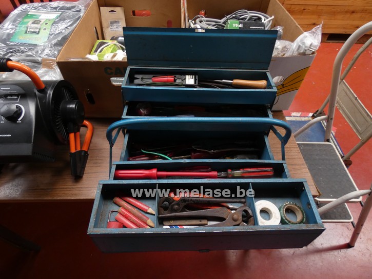 Metalen gereedschapskoffer