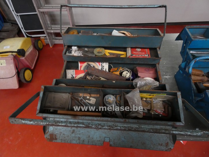 Metalen gereedschapskoffer