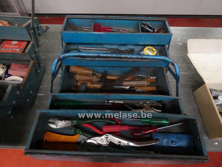 Metalen gereedschapskoffer