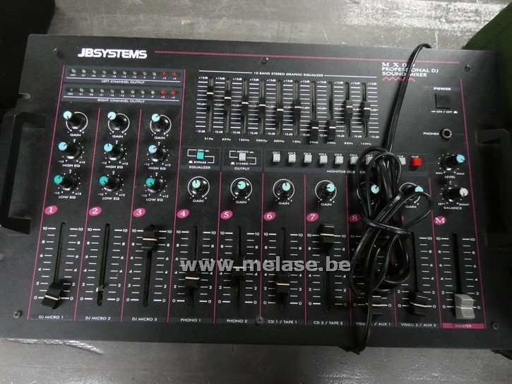 Prof. DJ Soundmixer "JB systems"