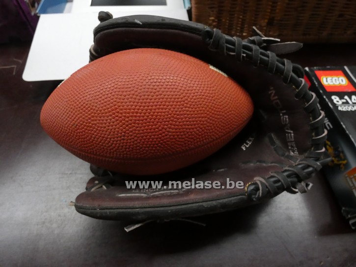 Rugbybal + handschoen