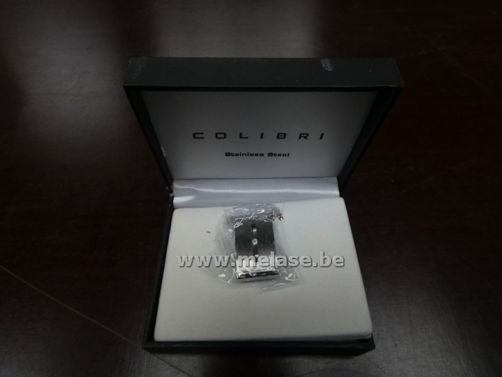 Halsketting met hangertje "stainless Steel - Colibri of London"
