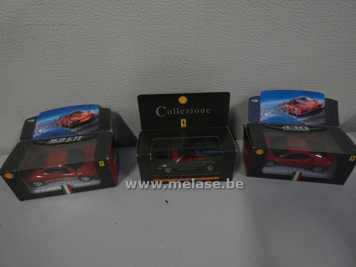 Miniatuurauto's "Ferrari"