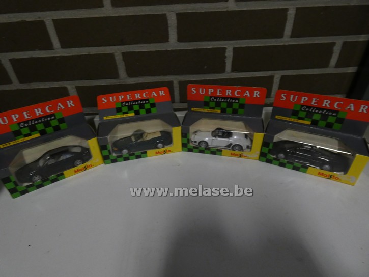 Miniatuurauto's "Supercar collection"