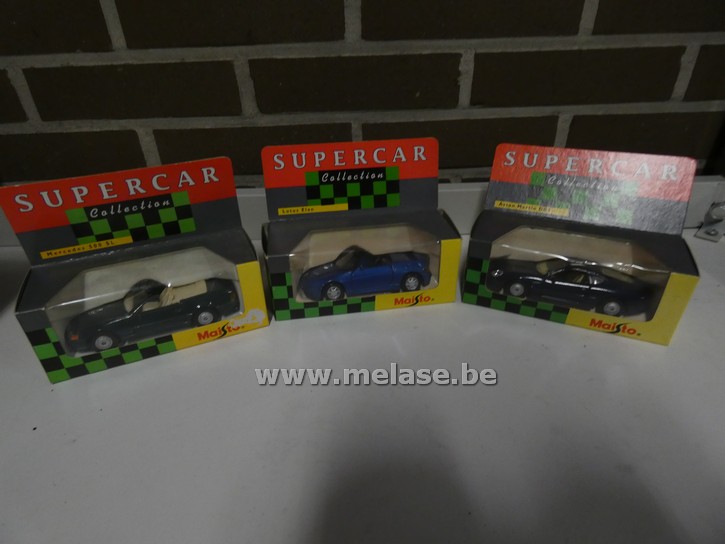 Miniatuurauto's "Supercar collection"