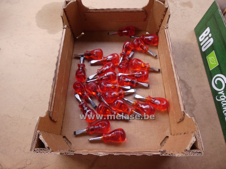 Schroevendraaiers "rood"
