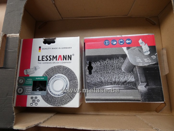 Stalen borstels "Lessmann"